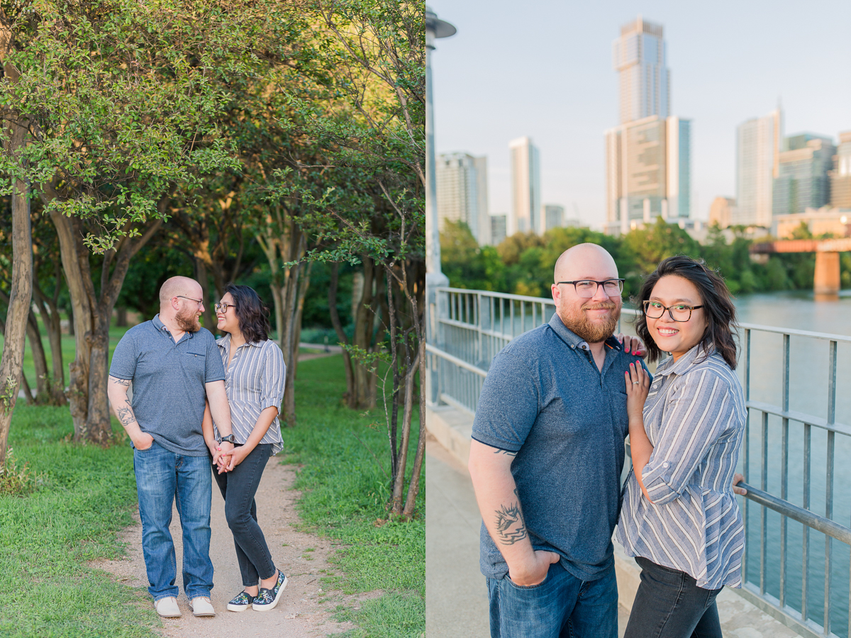 Downtown Austin Engagement Photos