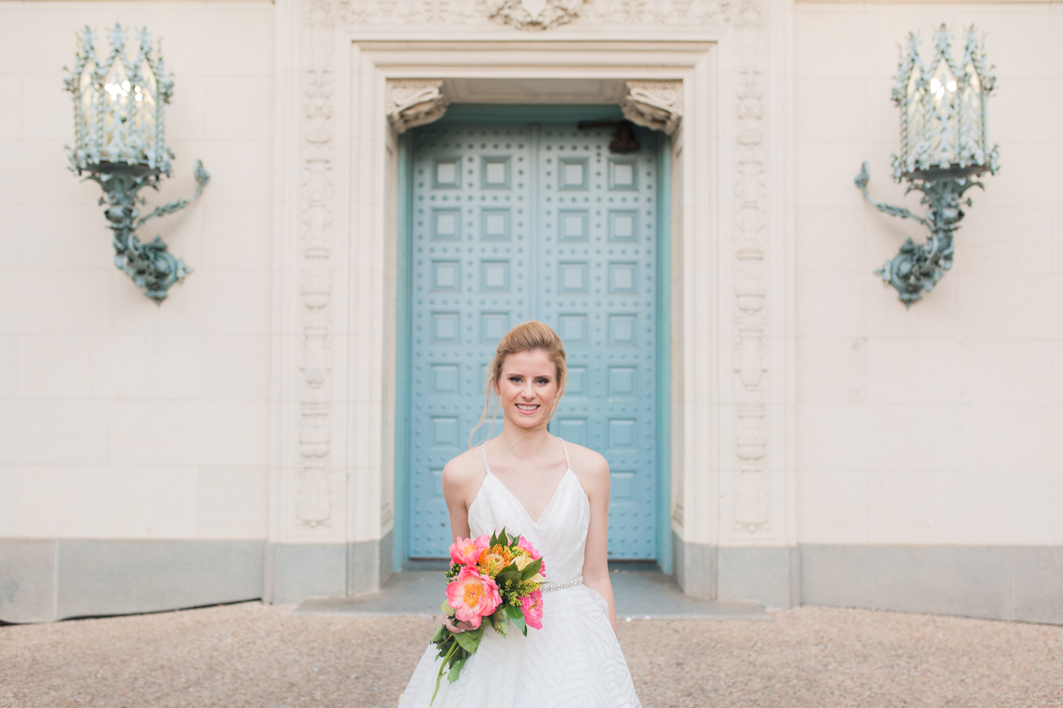 Bridal pictures UT Austin