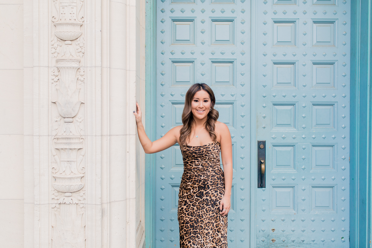 UT Austin blue doors