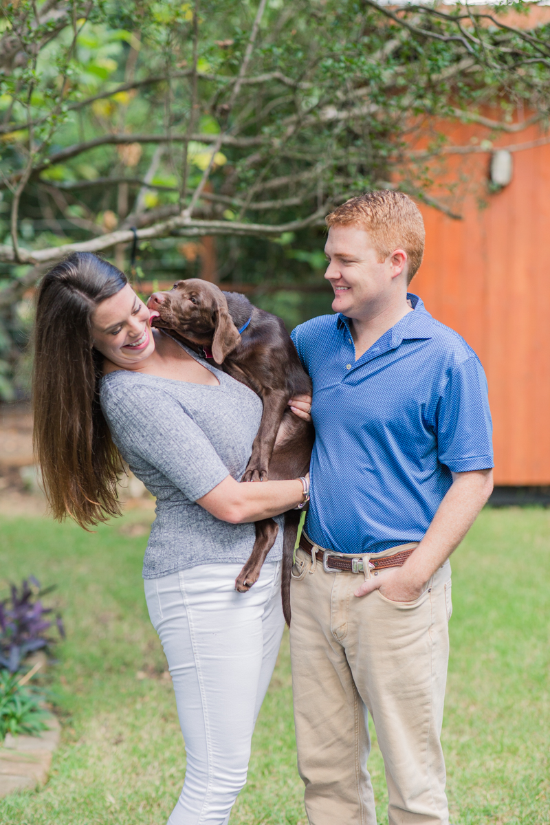 Puppy Engagement Photos