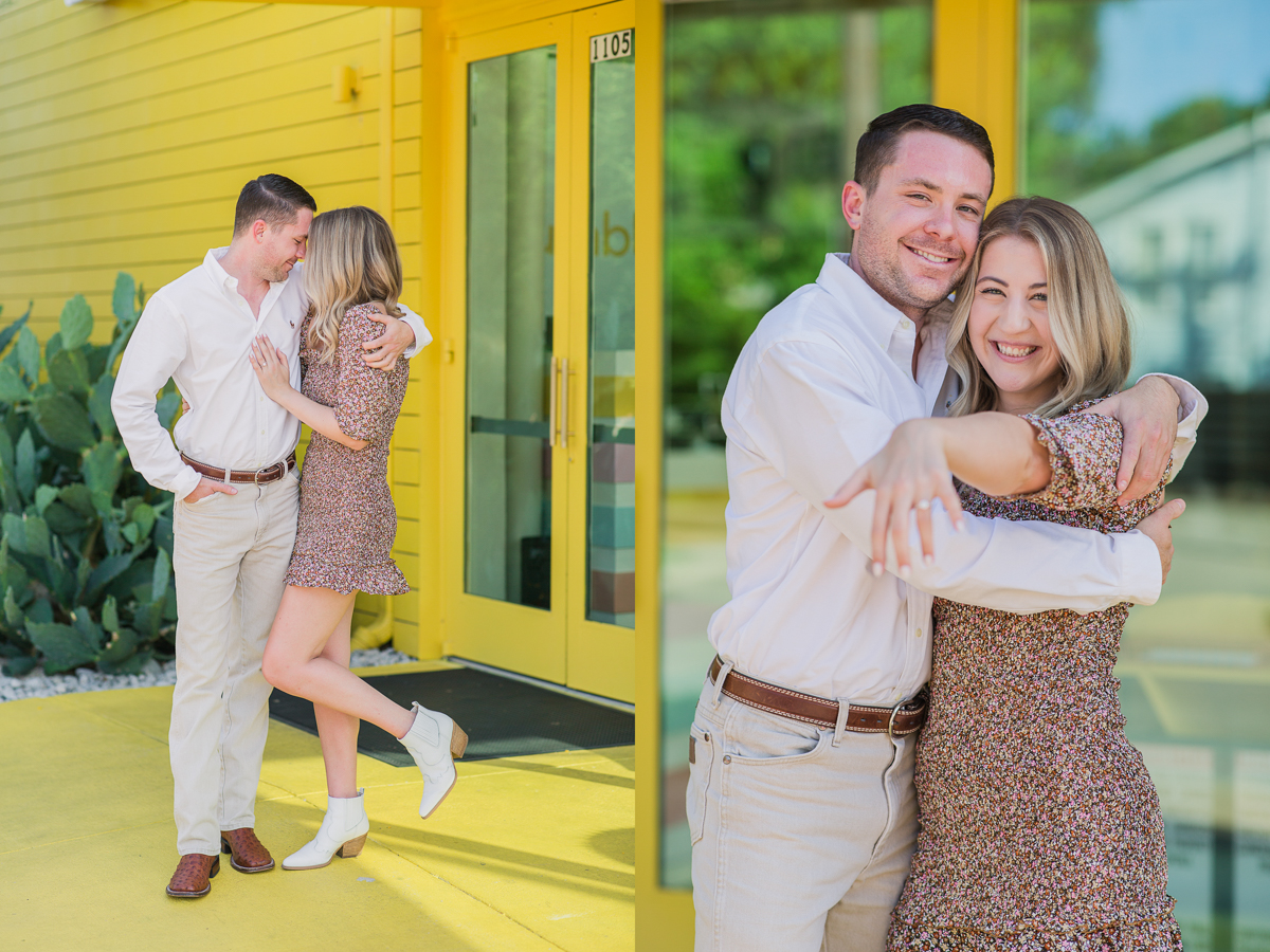 Austin engagement proposal photographer Lauren Garrison