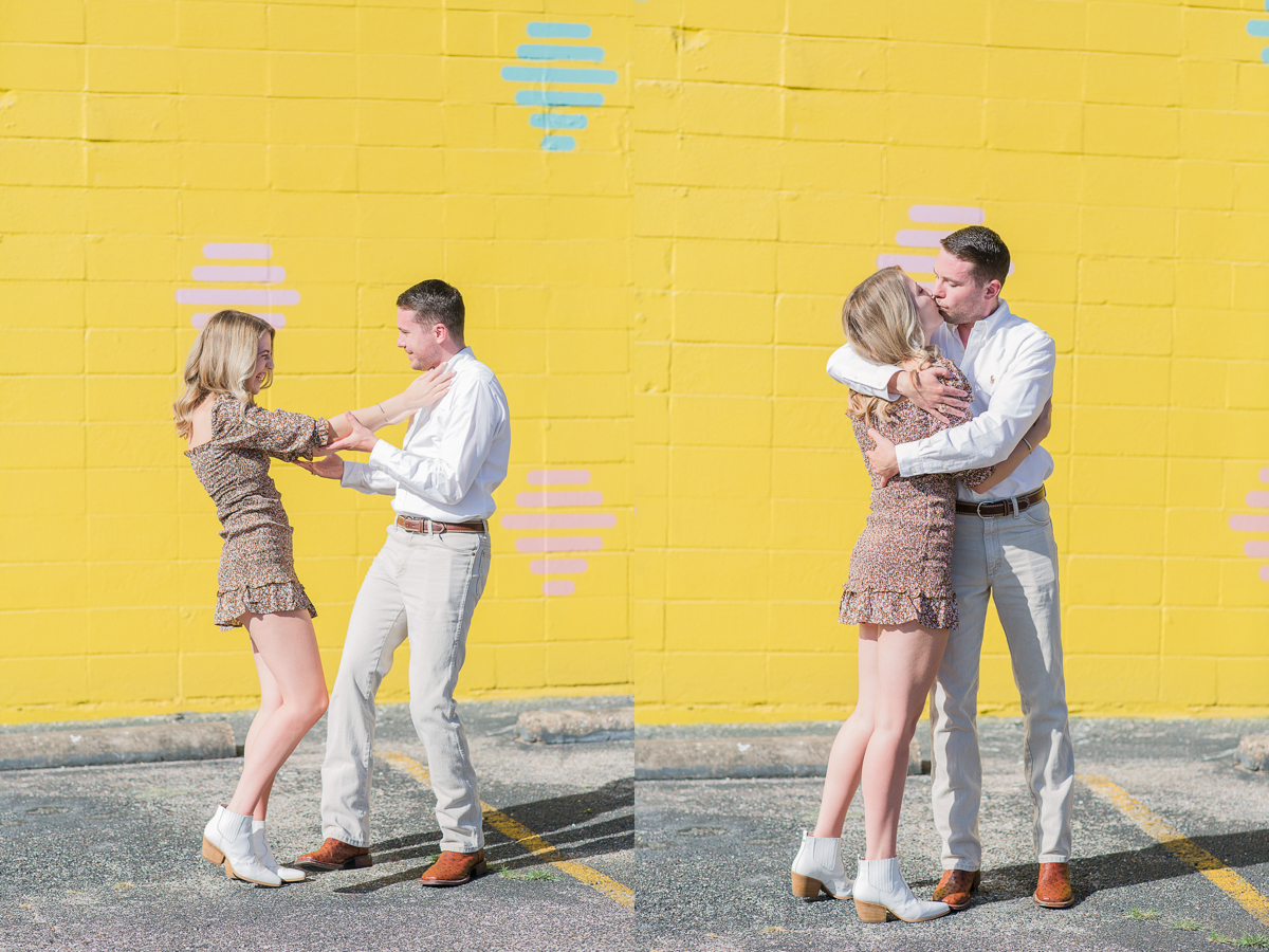 Austin Proposal at Bumble Yellow Wall