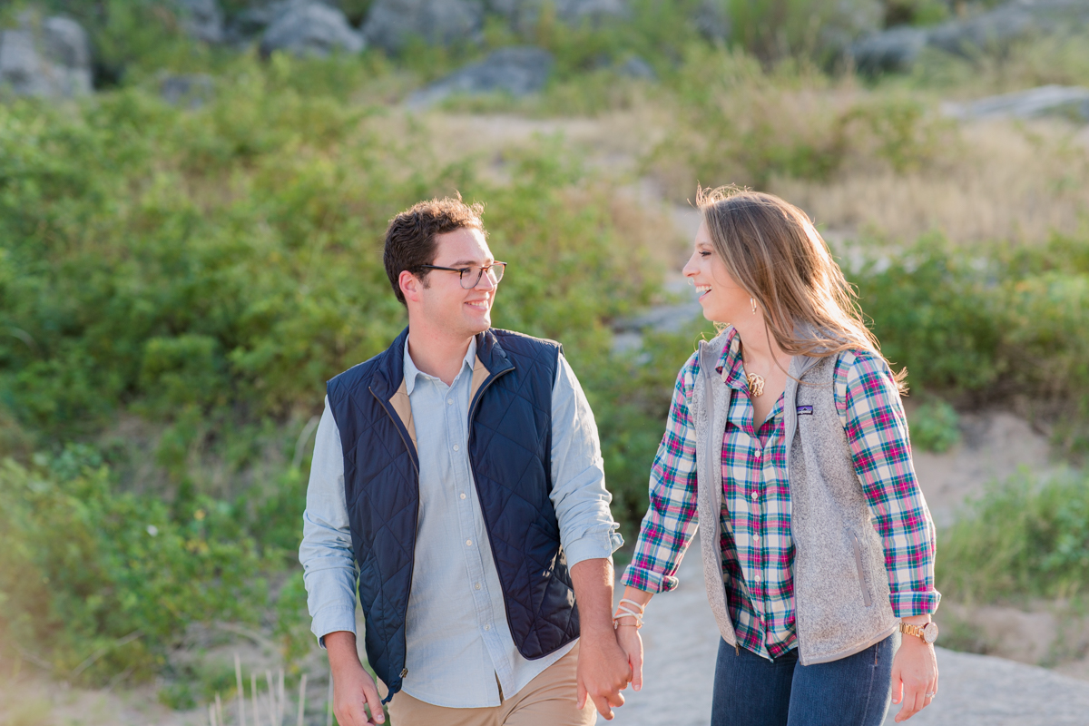 Outdoorsy Fall Outfit Patagonia Engagement Pictures