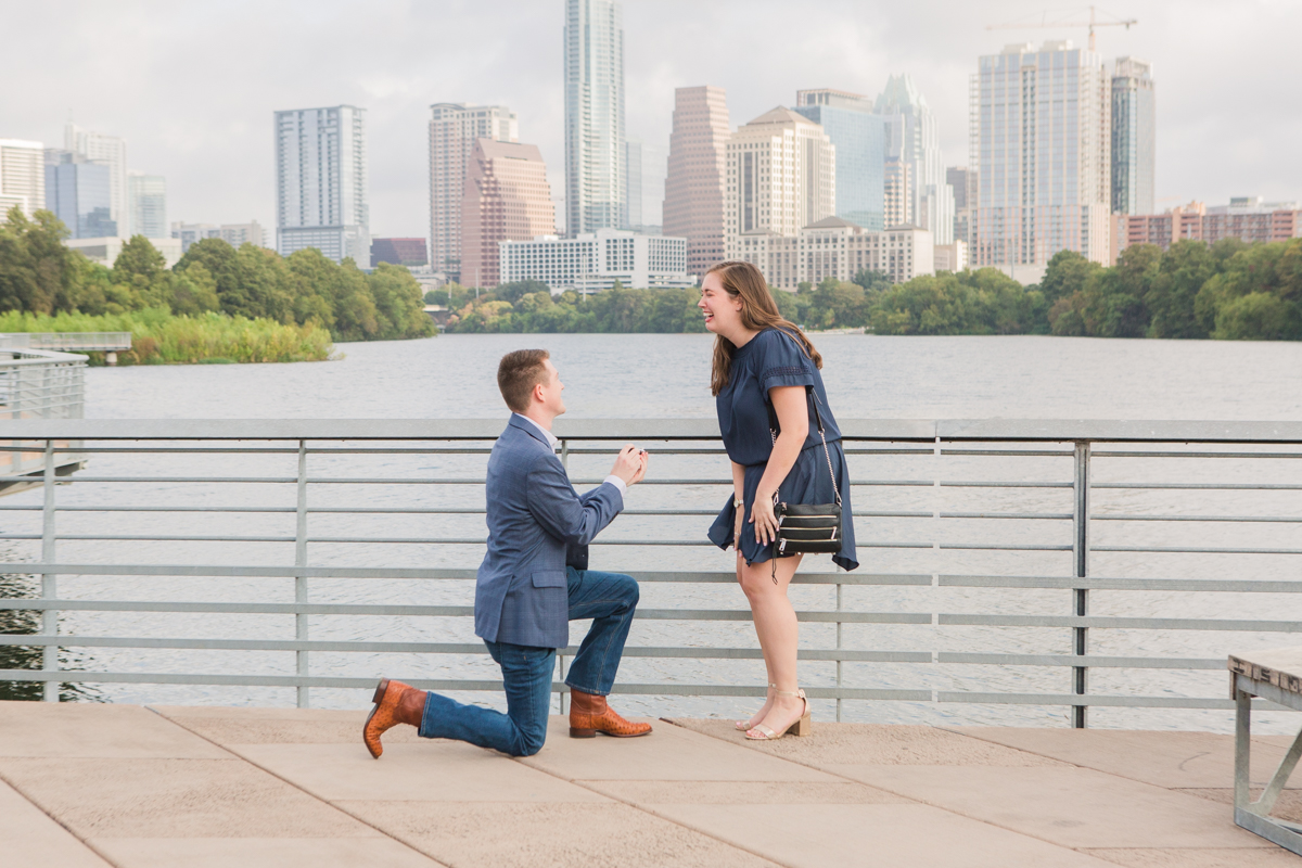 Downtown Austin Proposal Photographer