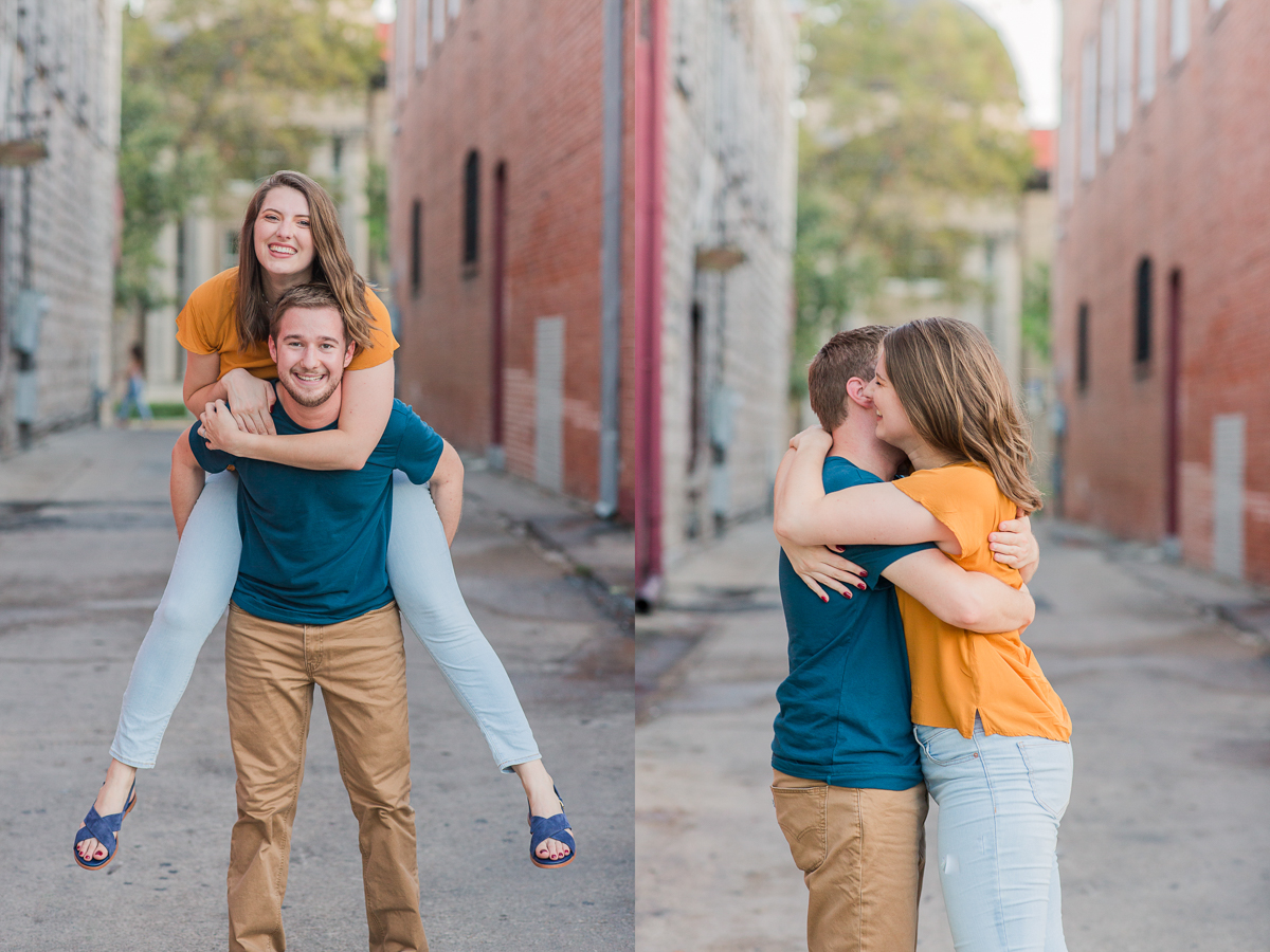 San Marcos Downtown Engagement Session