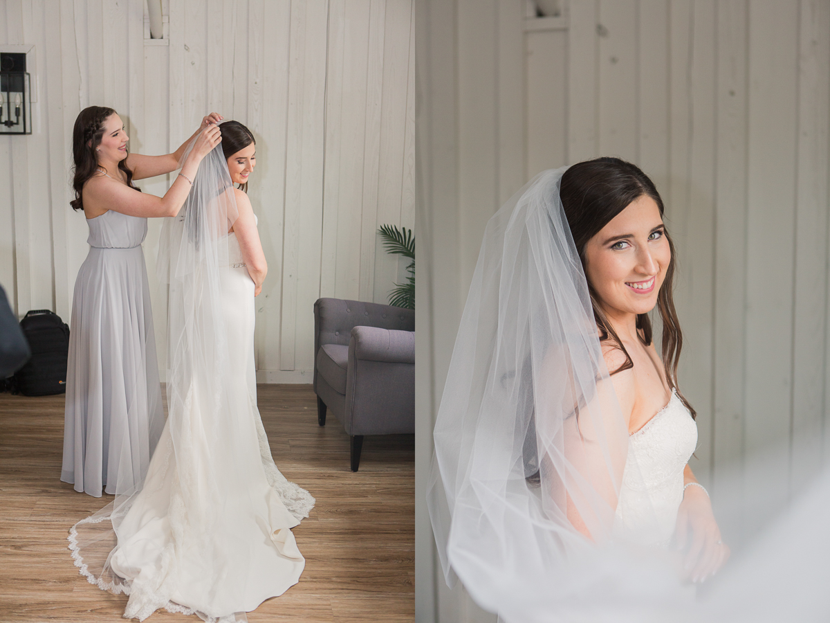 bride getting ready