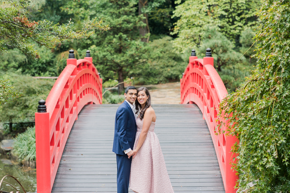 Duke Gardens Engagement Photos Durham North Carolina