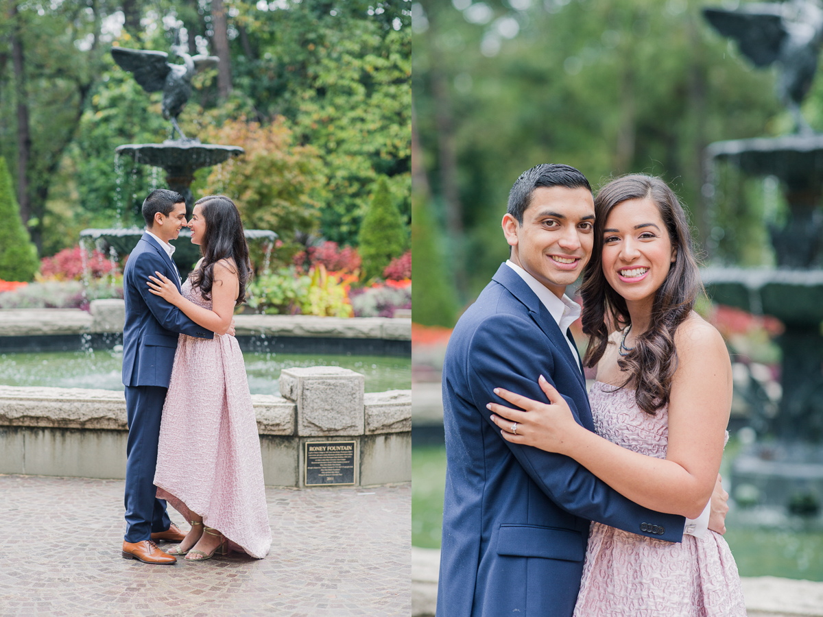Duke Gardens Engagement Photos Durham North Carolina