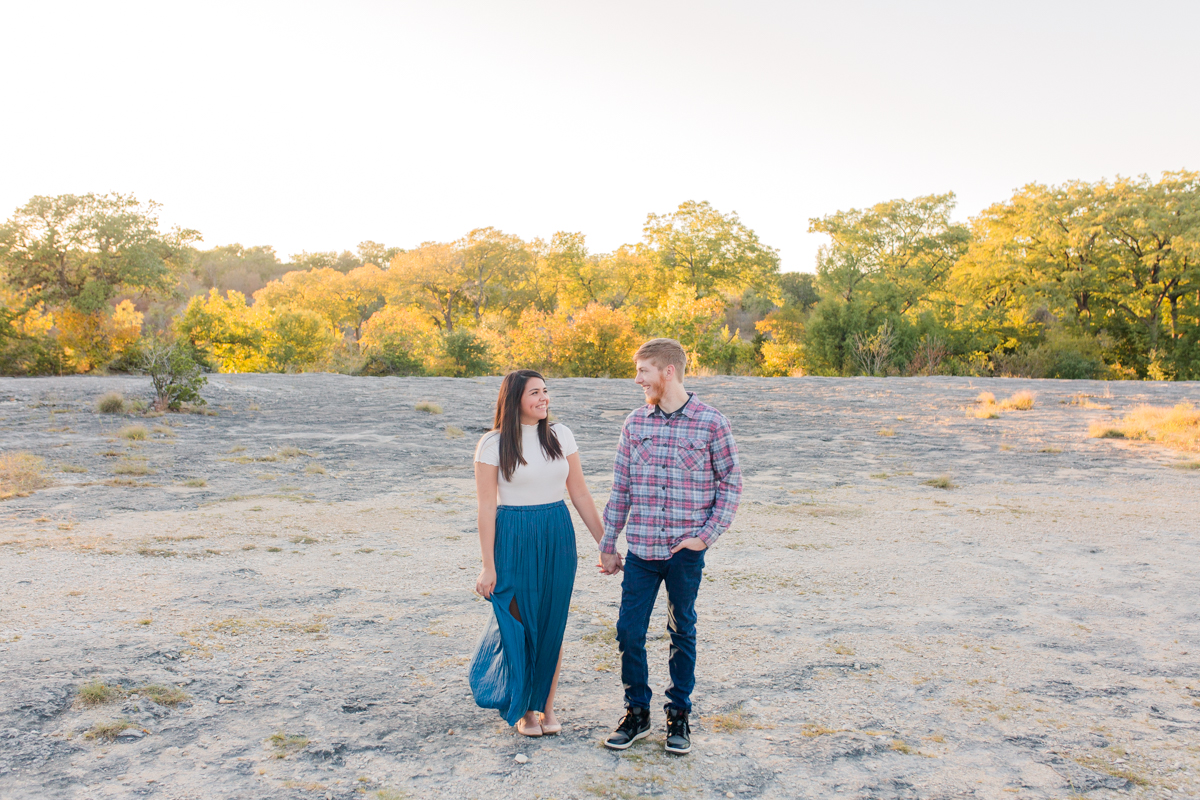 mckinney falls engagement photos