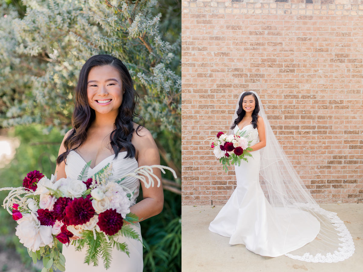 barr mansion garden bridal pictures