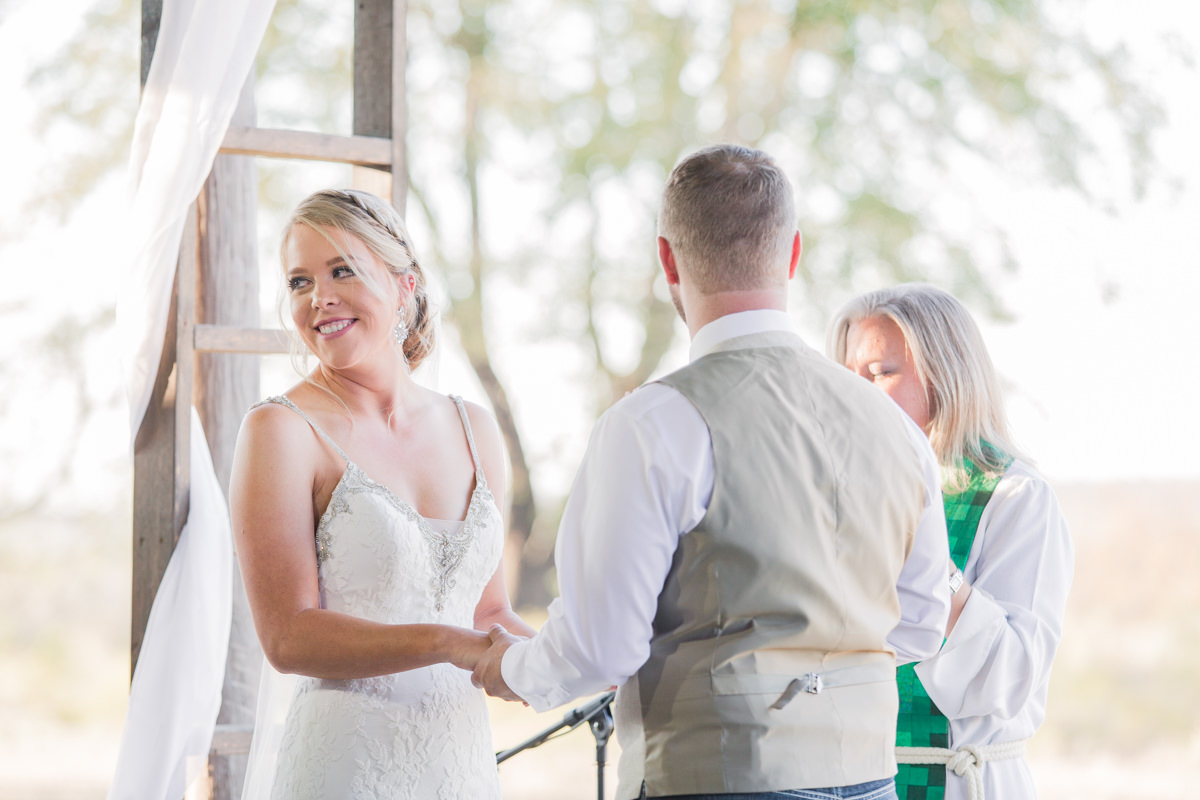 Austin texas ranch outdoor wedding ceremony