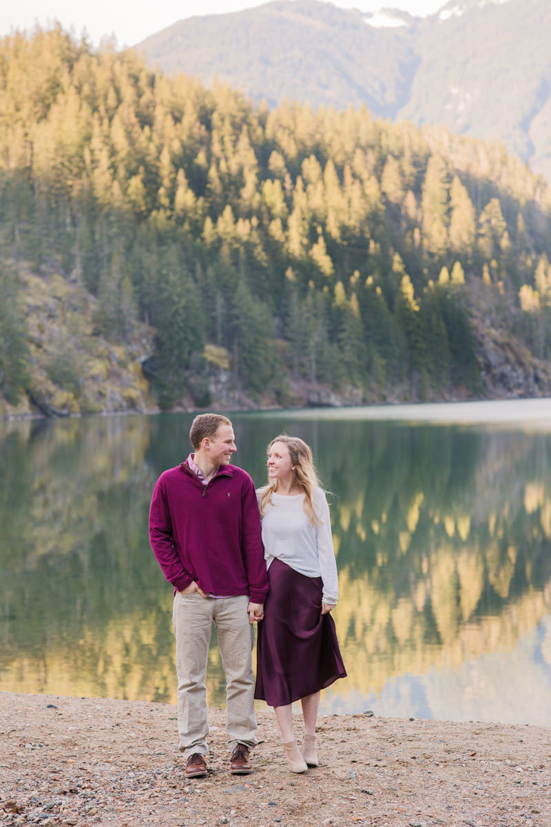 PNW North Cascades National Park Engagement Photos