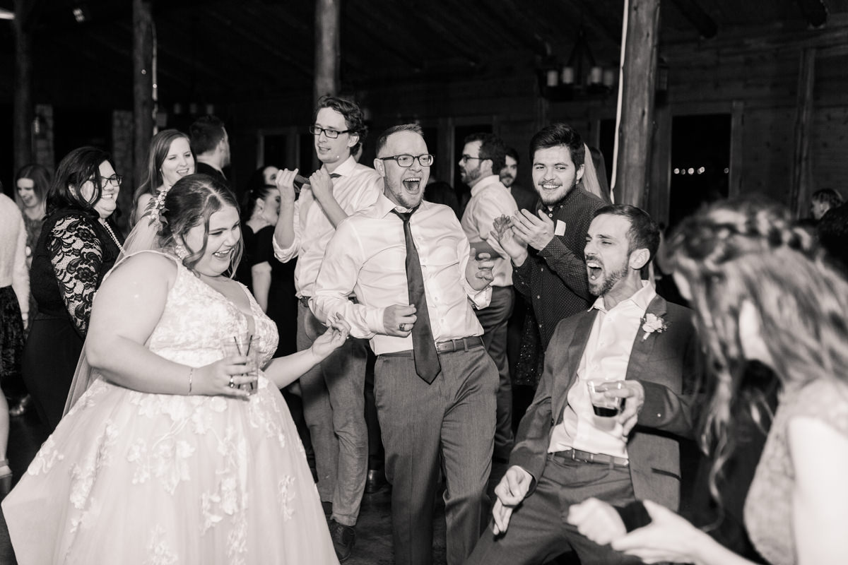 UT Austin wedding reception dancing