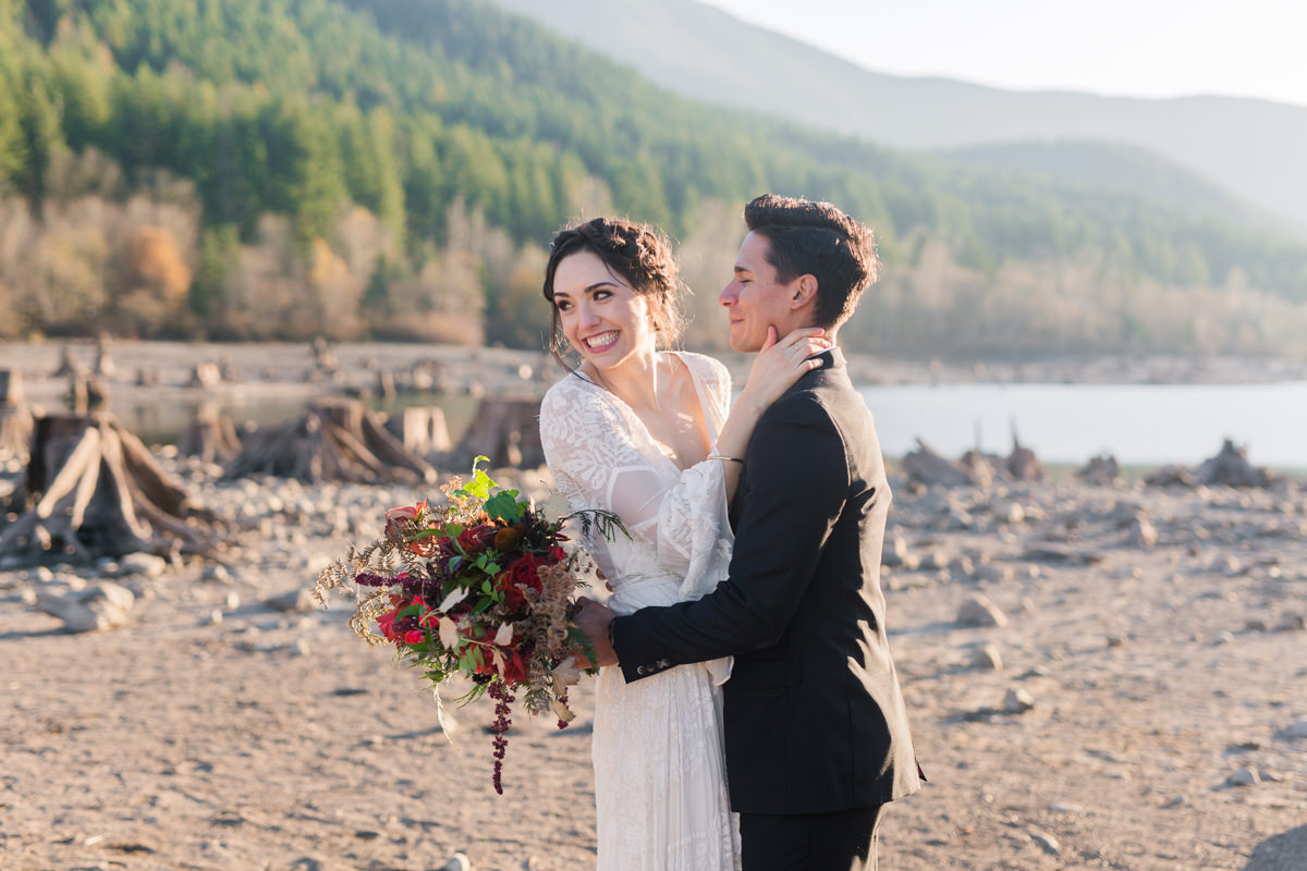 Adventure Elopement Washington 