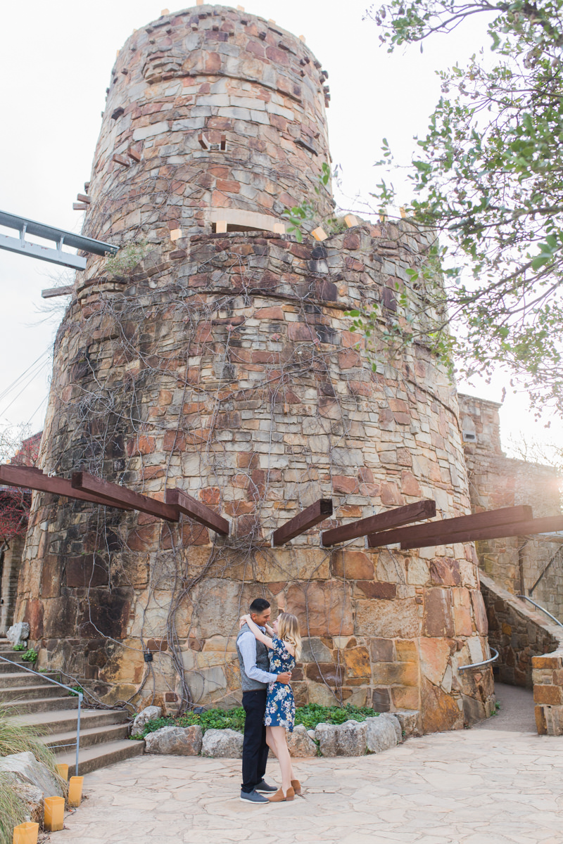 Ladybird johnson wildflower center engagement photos