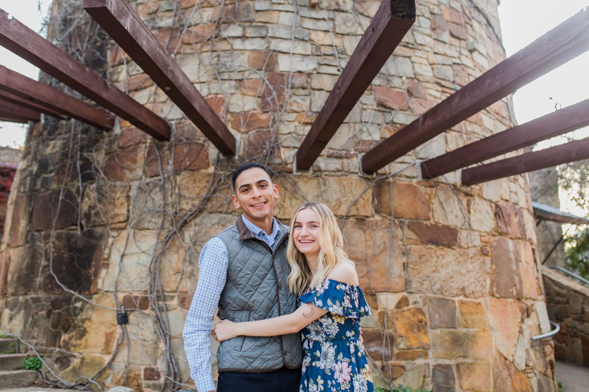 Ladybird johnson wildflower center engagement photos