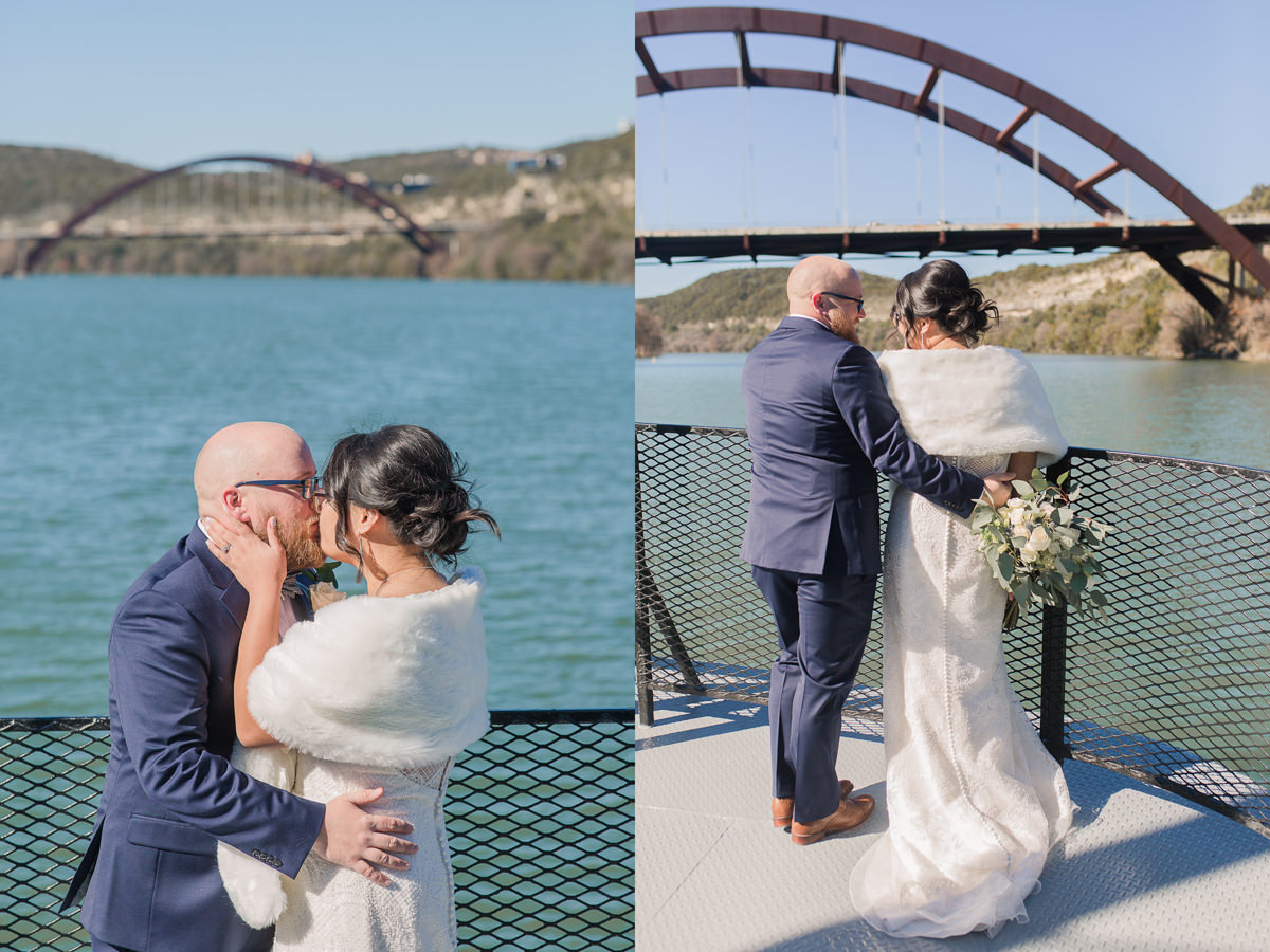 Lake Austin Boat Wedding