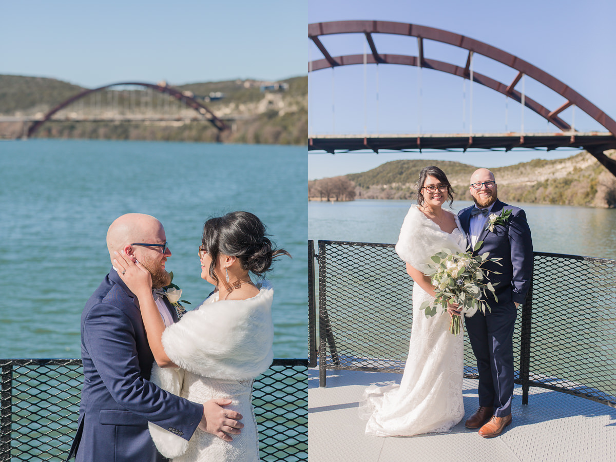 Lake Austin Boat Wedding