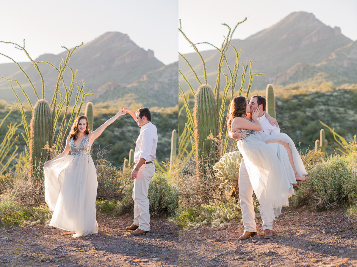 Arizona Desert Adventure Elopement Photos