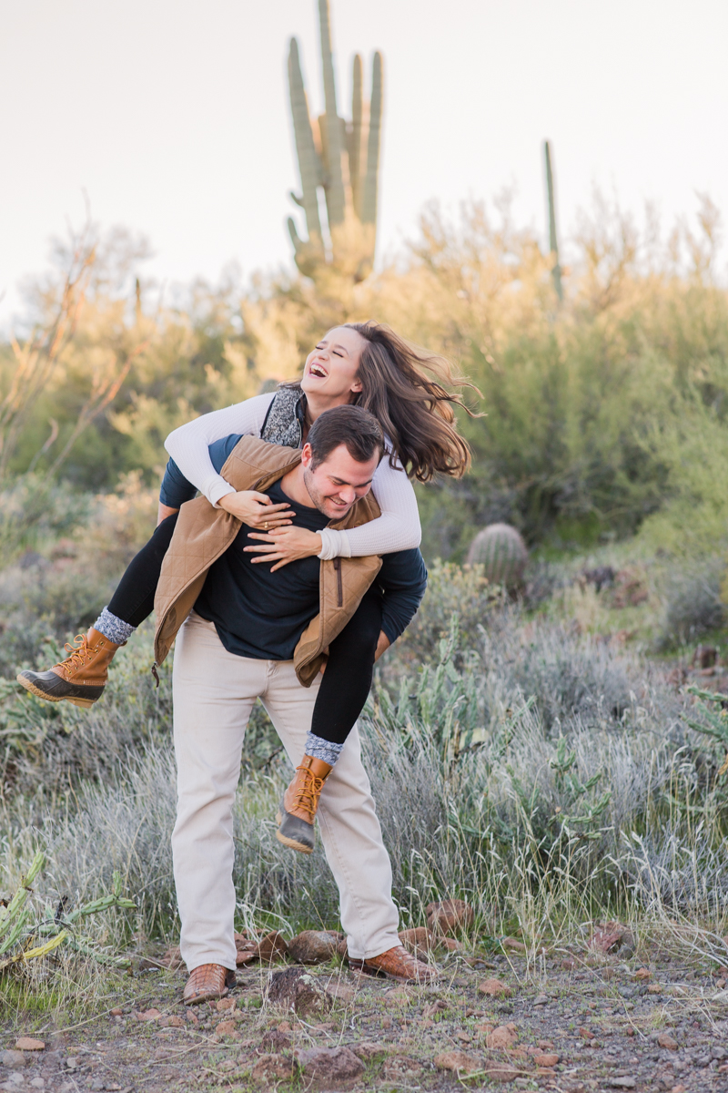 Arizona Desert Adventure couples photos