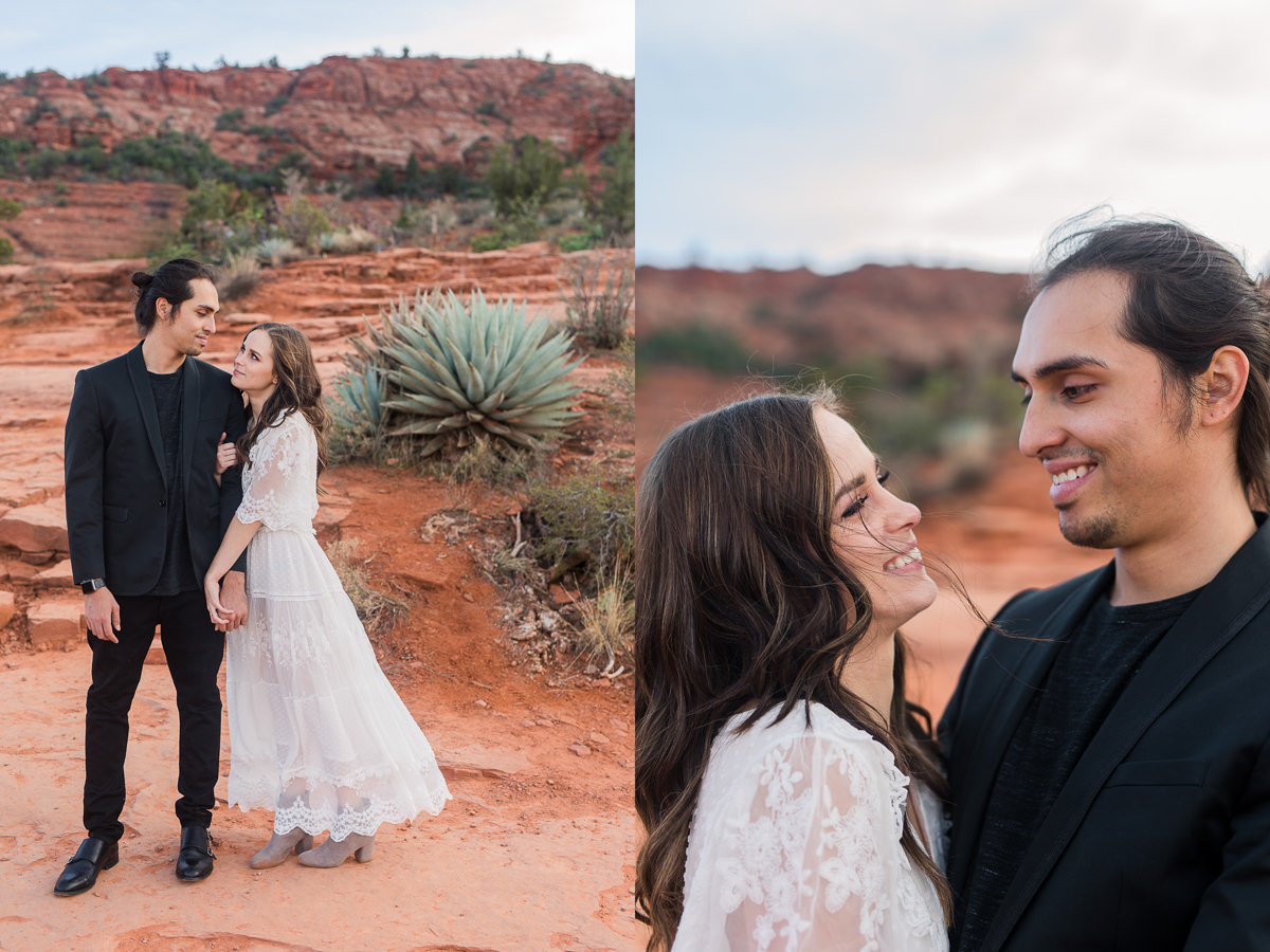 cathedral rock Sedona elopement pictures