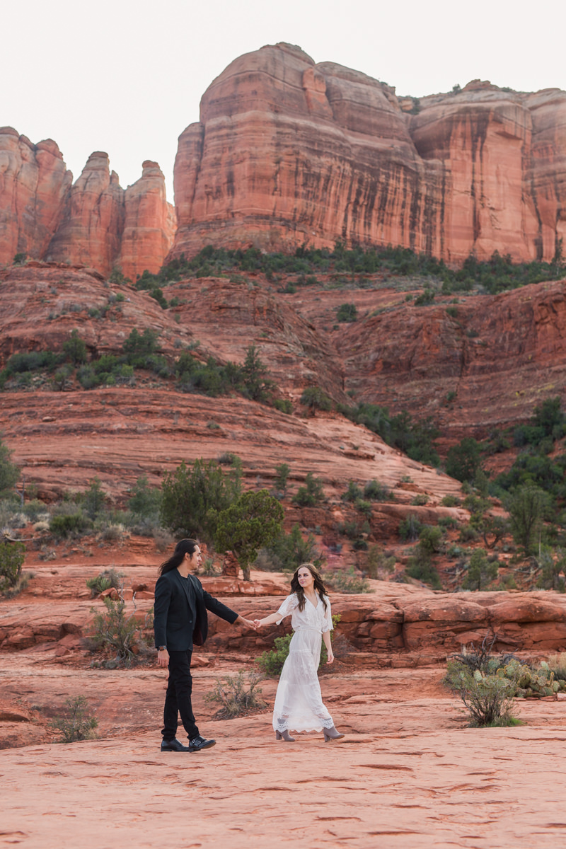 cathedral rock Sedona elopement pictures
