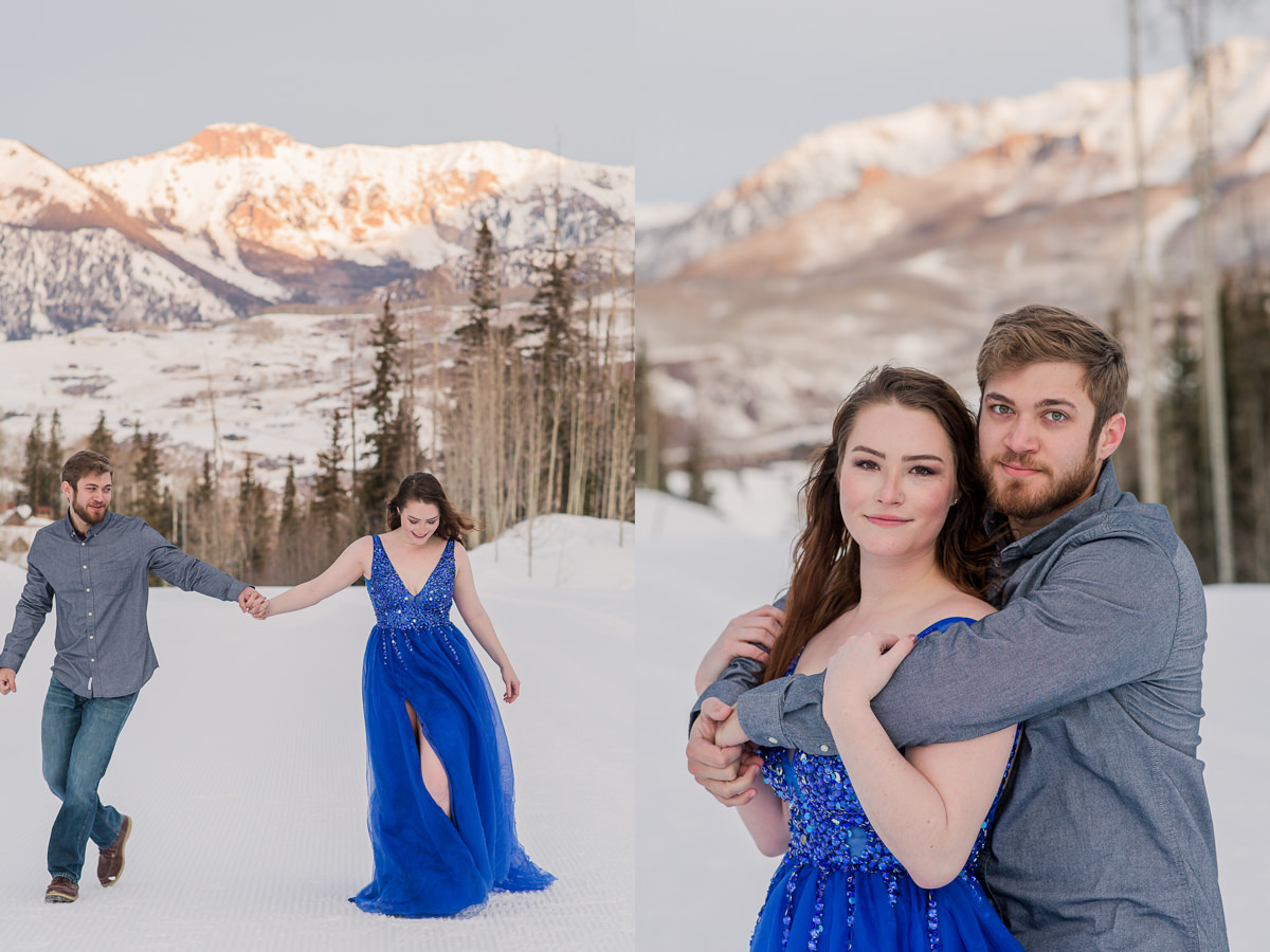 Telluride CO Ski Resort Elopement Pictures