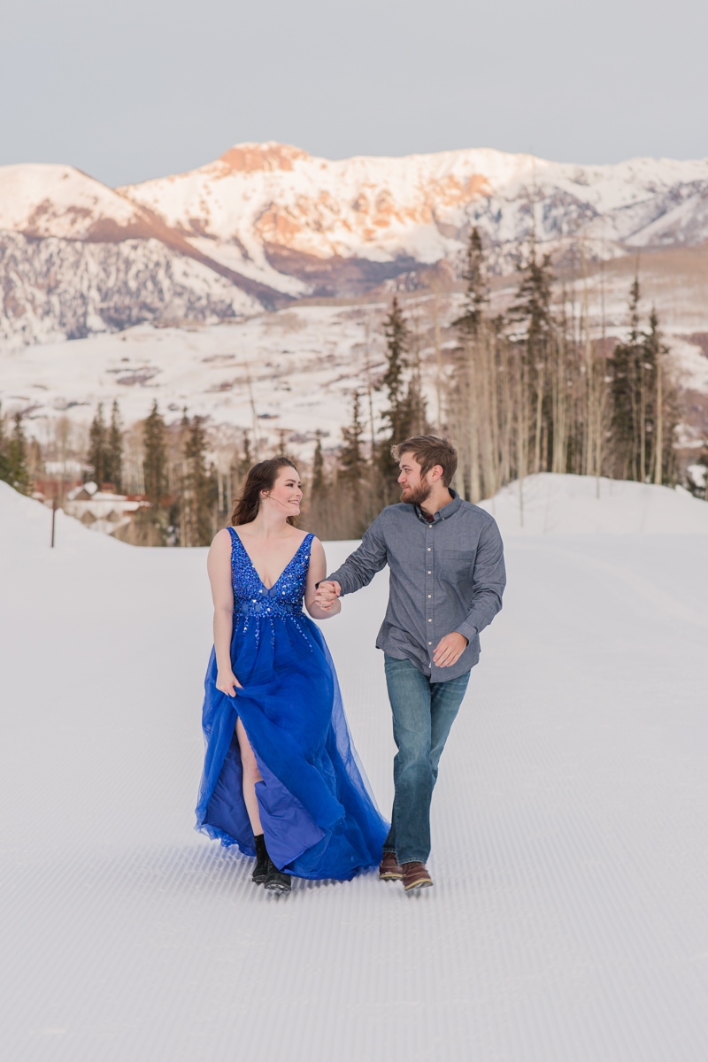 Telluride CO Ski Resort Elopement Pictures