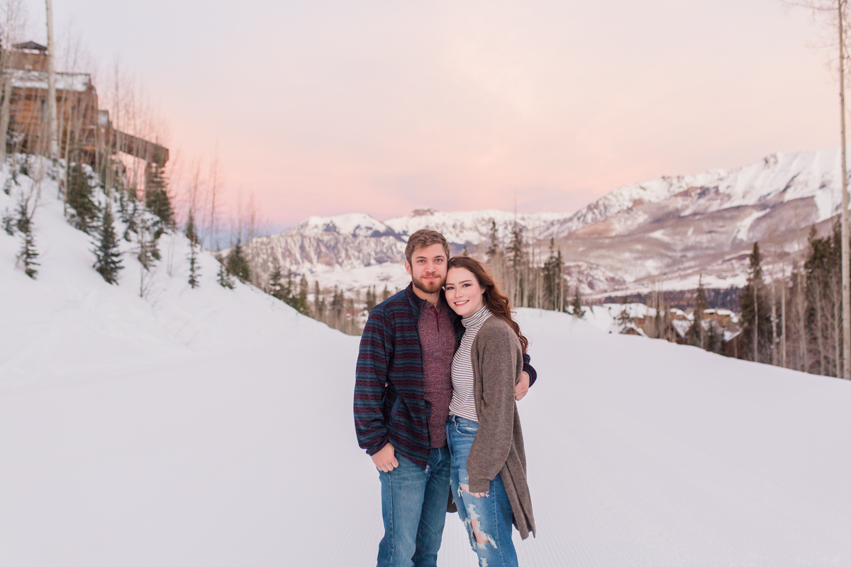 Telluride Ski Resort Engagement Photos