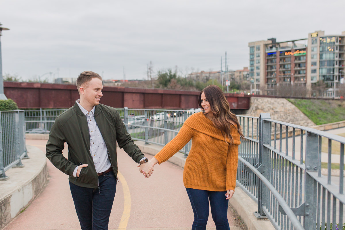 Lauren Garrison Downtown Engagement Photos