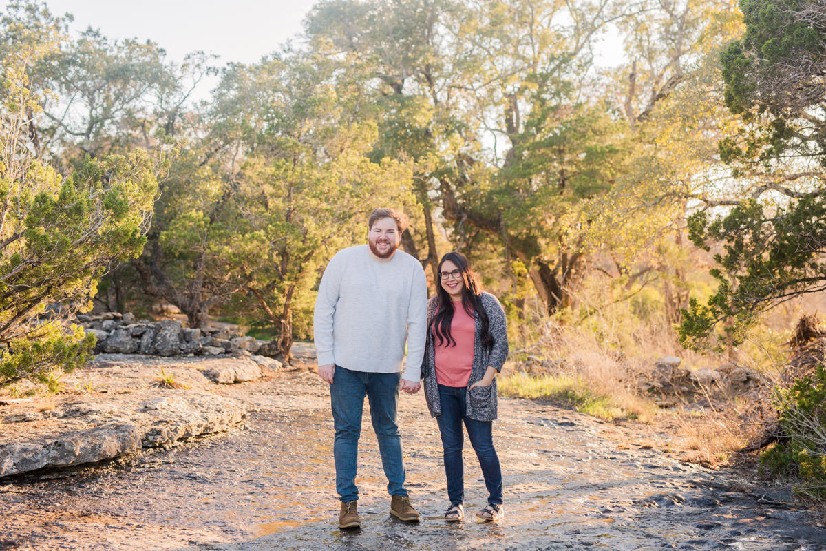 McKinney Falls State Park Engagement Photos