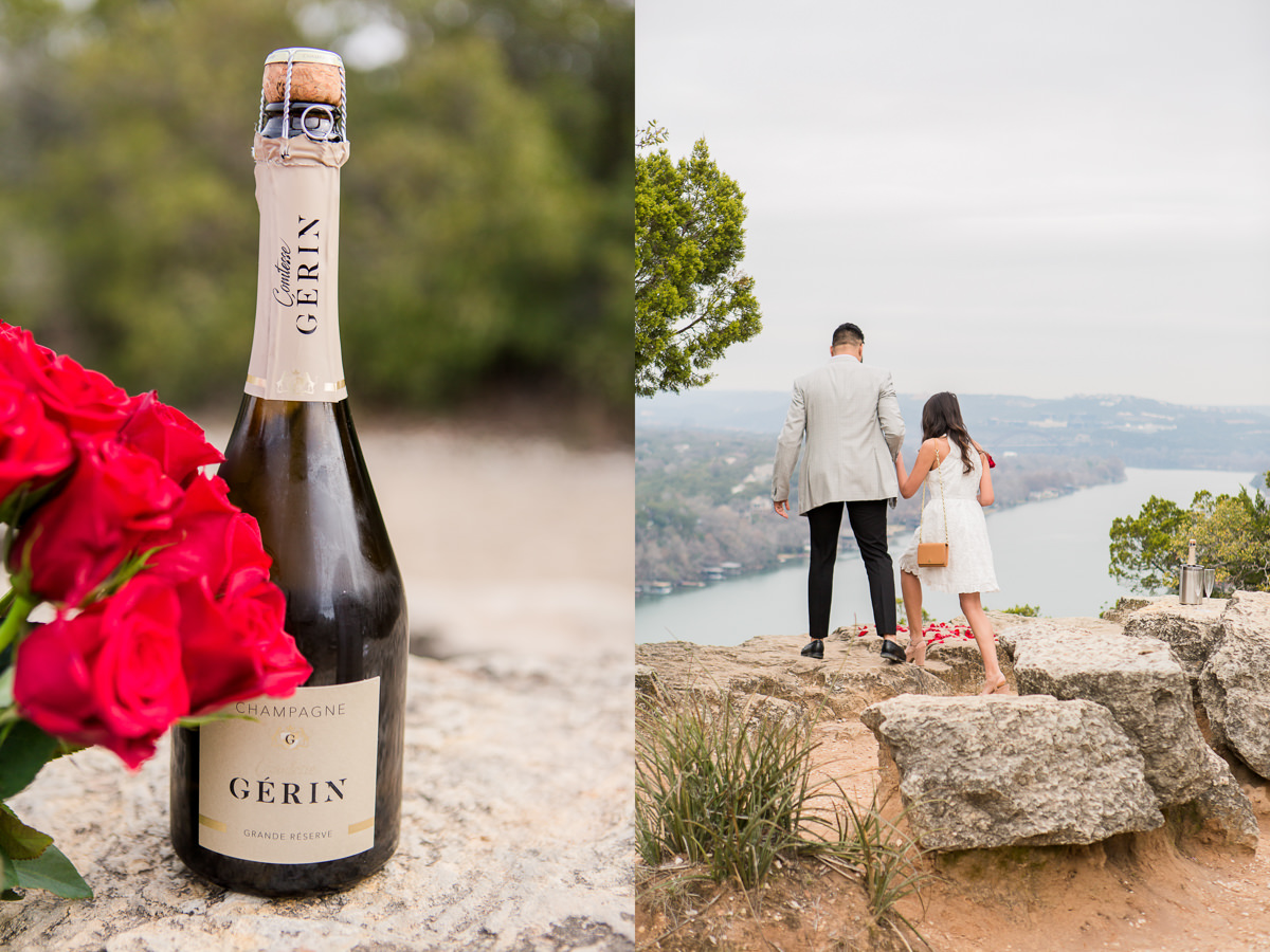 Mount Bonnell Austin Proposal Pictures
