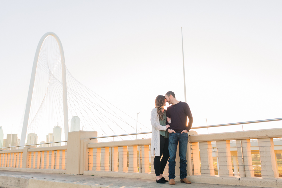 Trinity Groves Bridge Dallas Engagement Photos