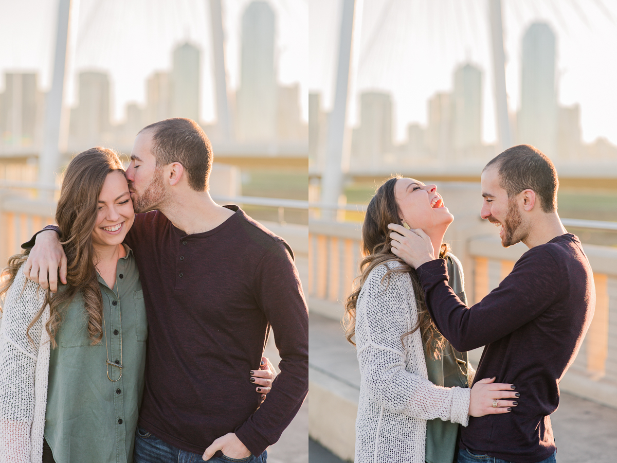 Downtown Dallas Sunrise Engagement Photos