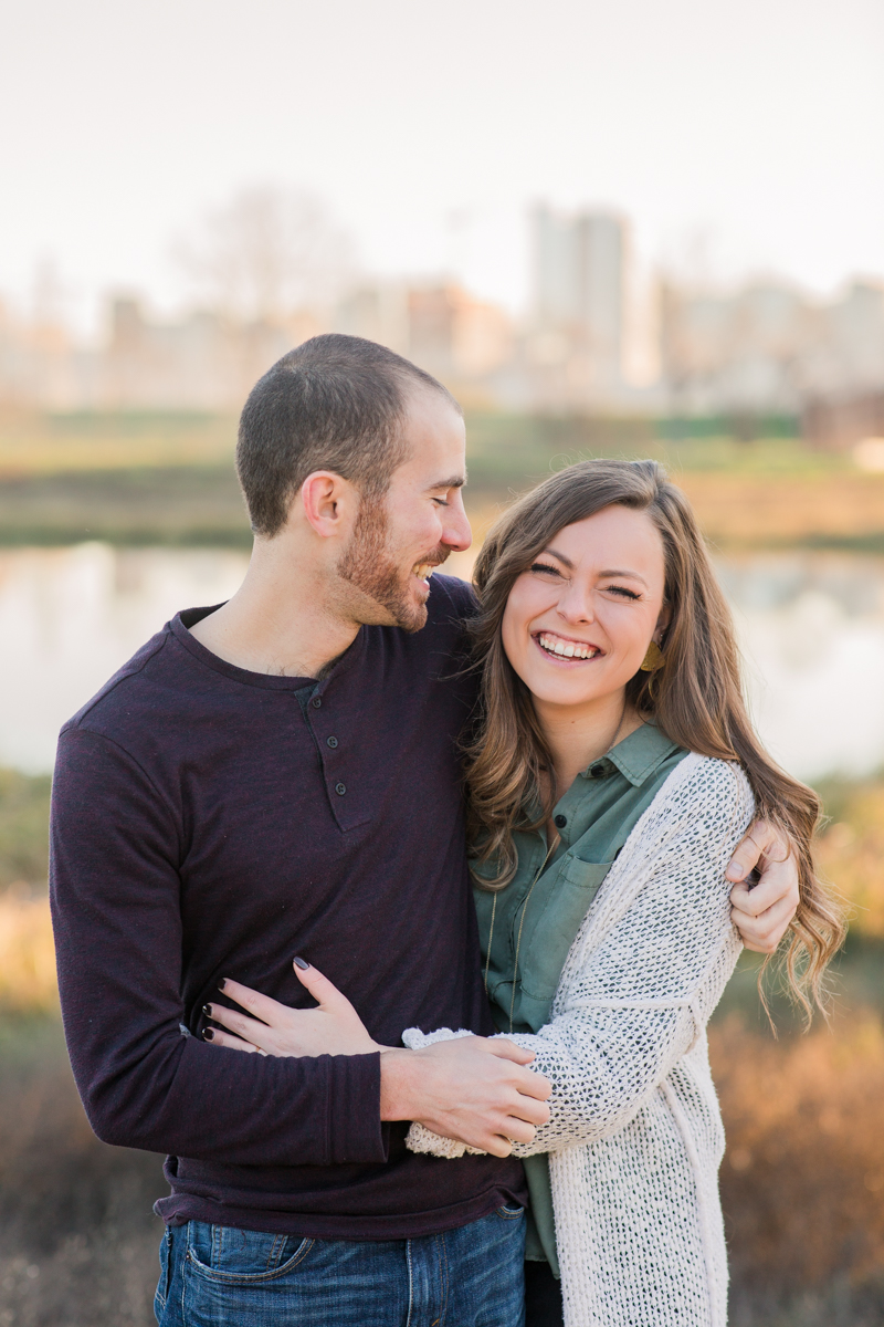 Fun Natural Dallas Engagement Pictures