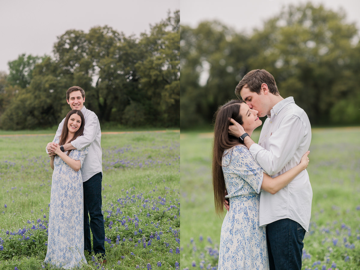 Fun bluebonnet anniversary photos