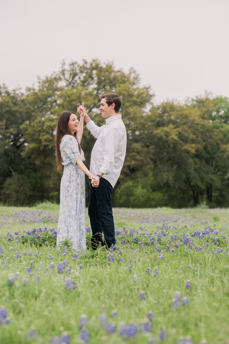Fun bluebonnet anniversary photos