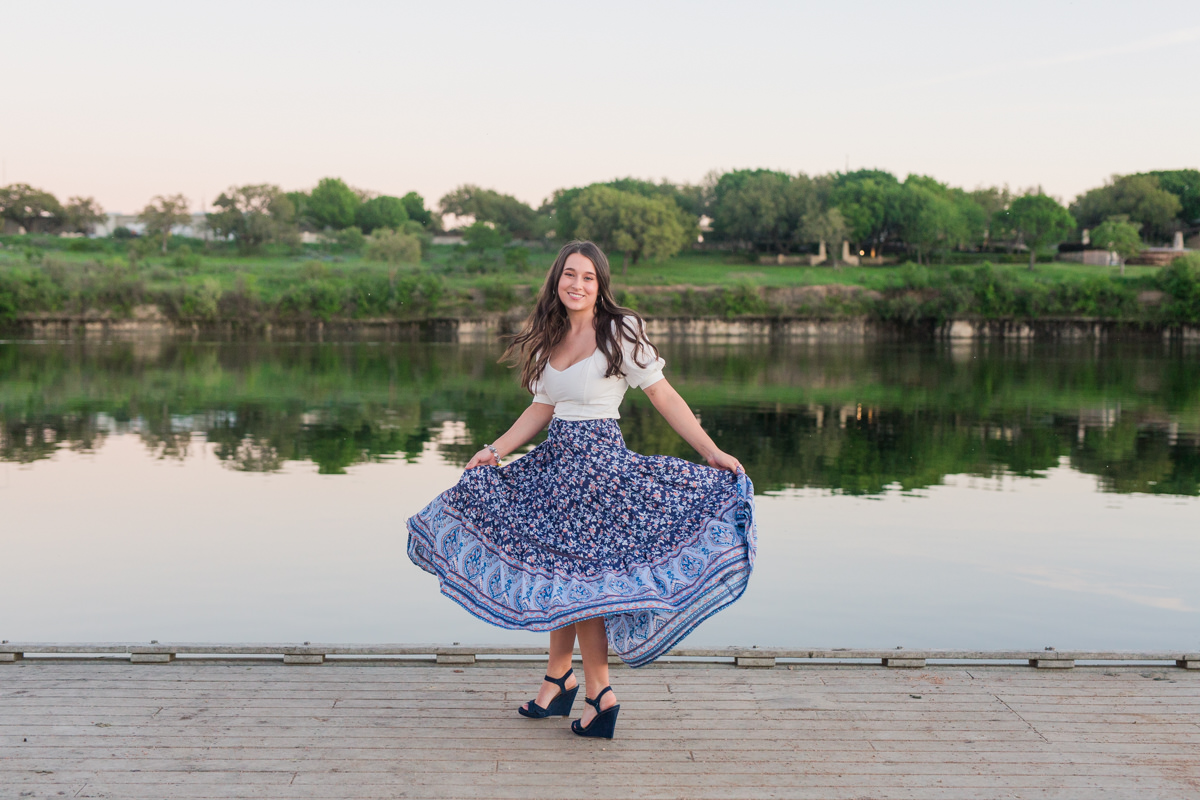 Fun Cedar Park Senior Pictures