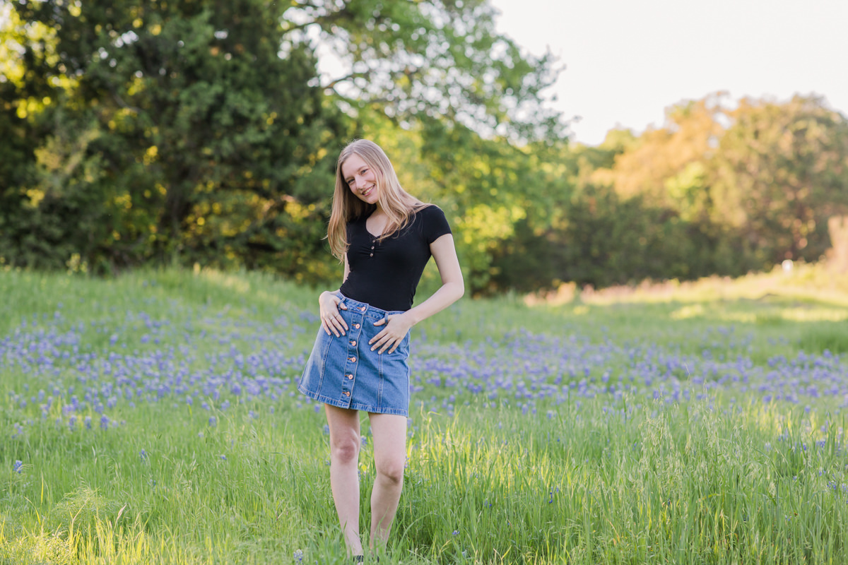 Fun Cedar Park Senior Pictures