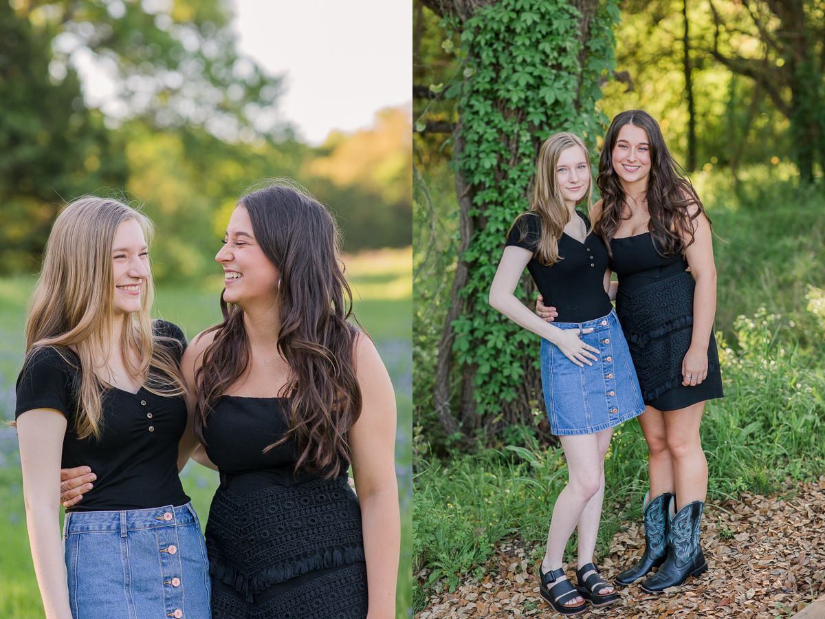 Senior pictures with your friends austin
