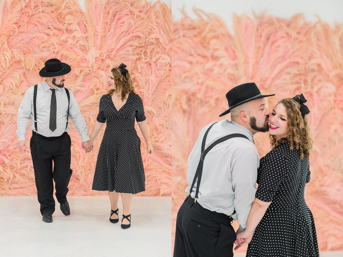 The Flower Vault Austin Engagement Photos
