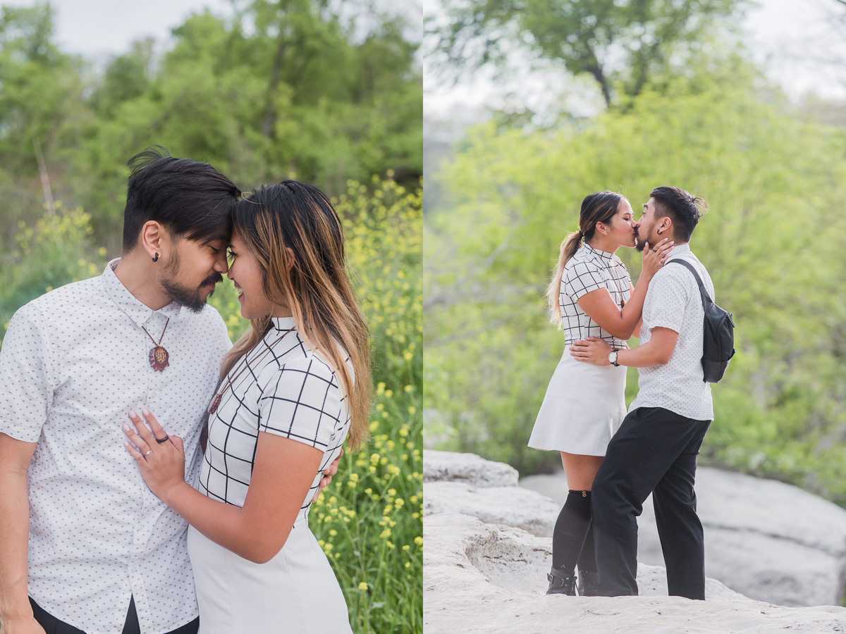 Mckinney Falls Austin Marriage Proposal Pictures