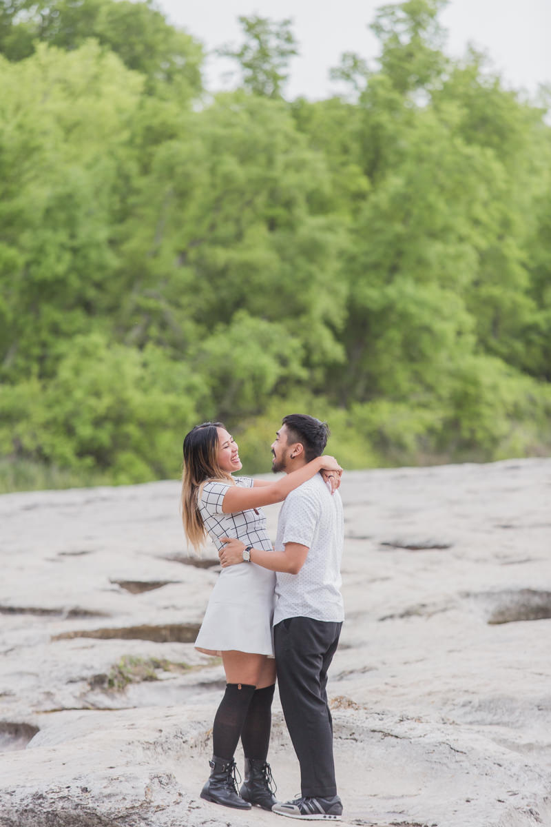 Mckinney Falls Austin Marriage Proposal Pictures