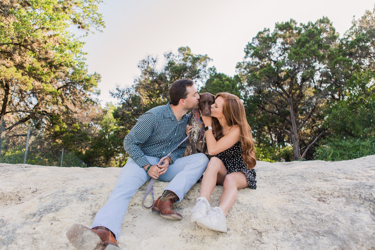 Austin Fun Adventurous Engagement Photos