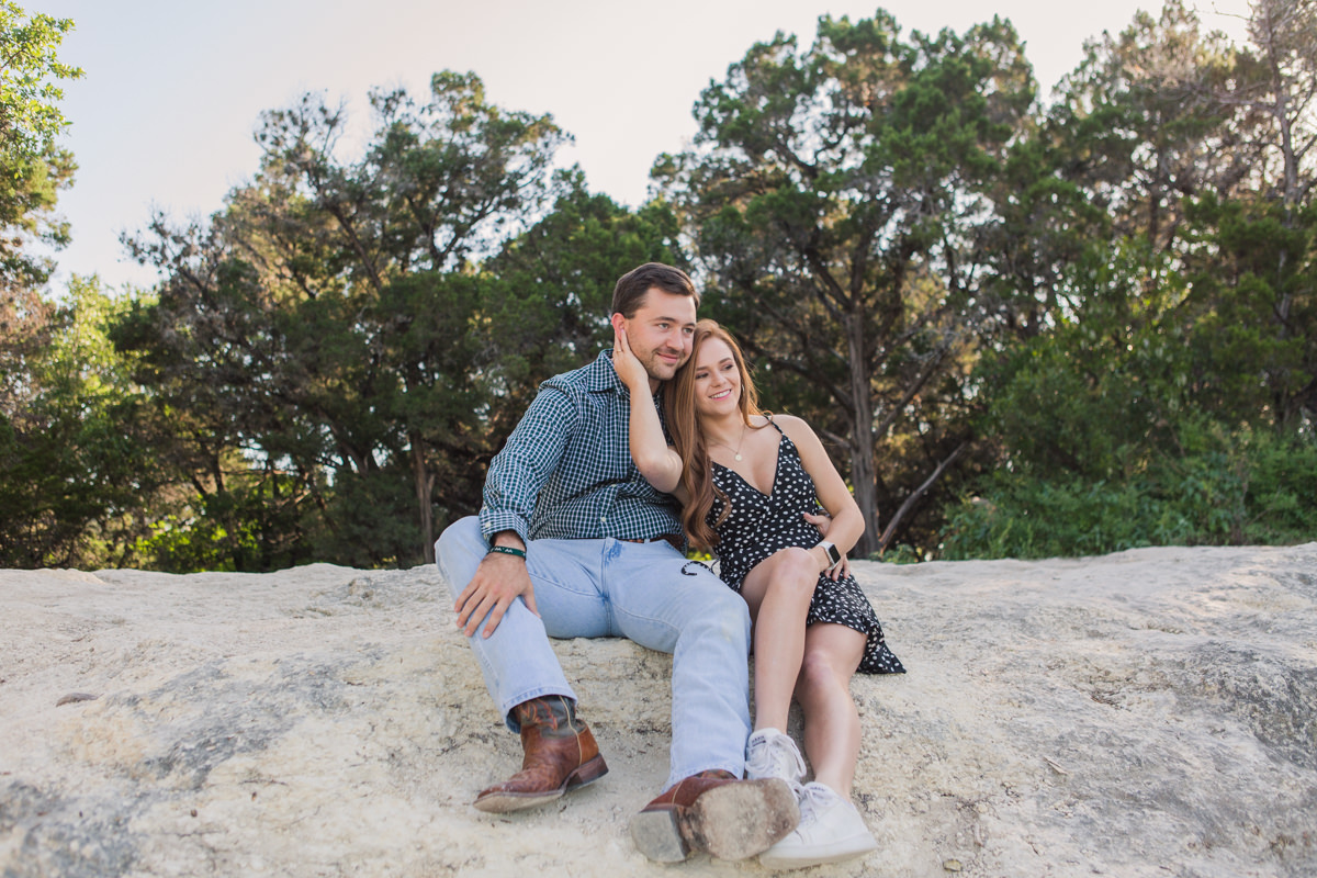 Austin Fun Adventurous Engagement Photos