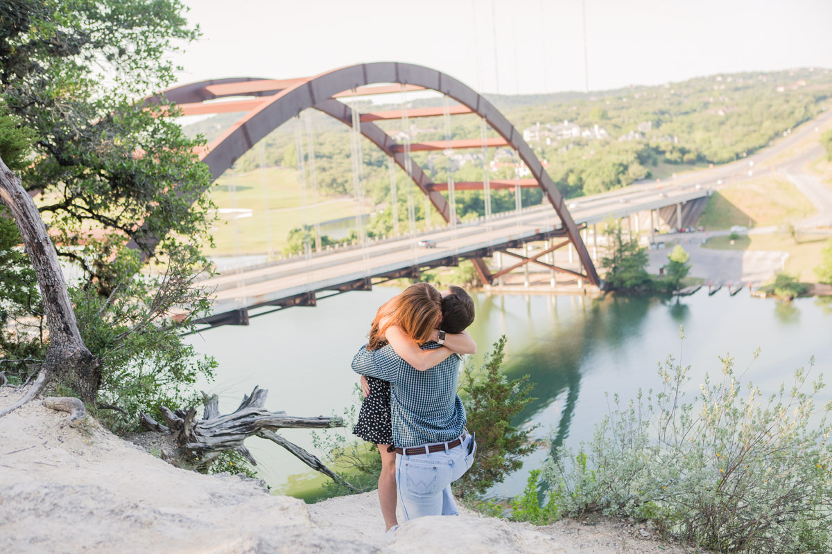 Pennybacker bridge Austin Proposal Photographer
