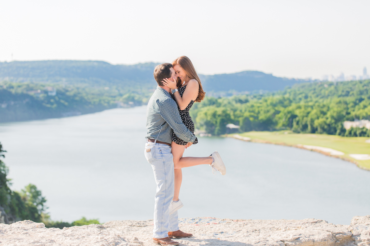 Austin Fun Adventurous Engagement Photos