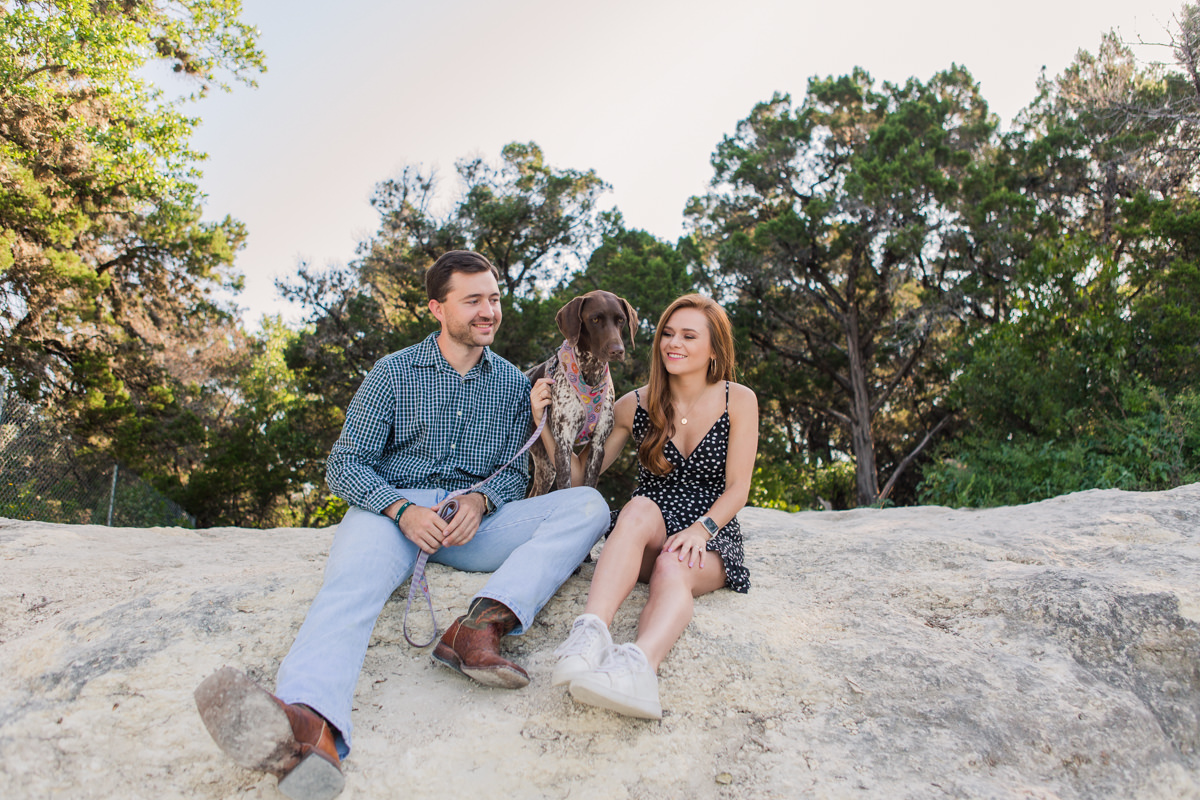 GSP Dog Engagement Photos