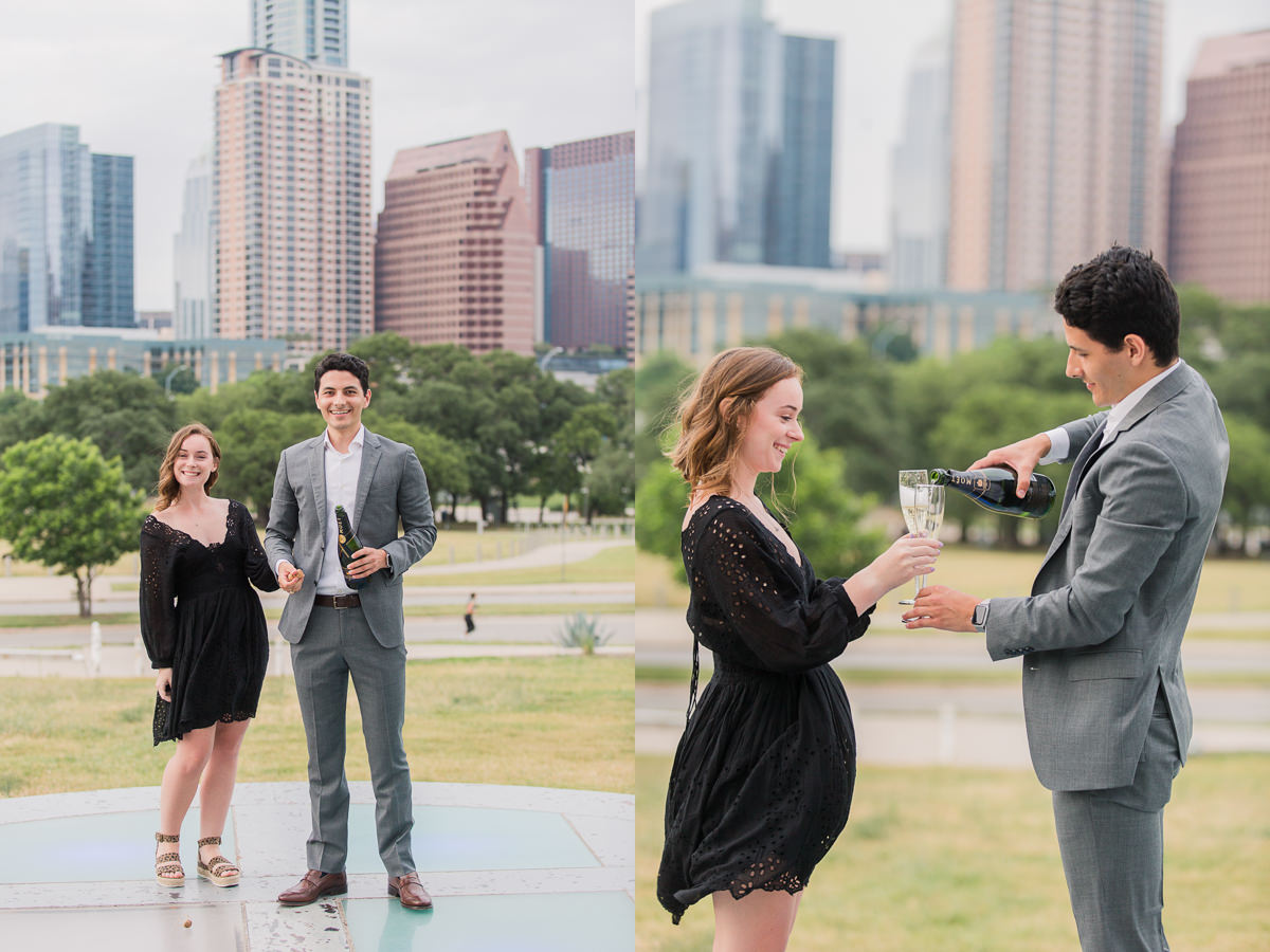 Lauren Garrison Proposal Photographer Texas