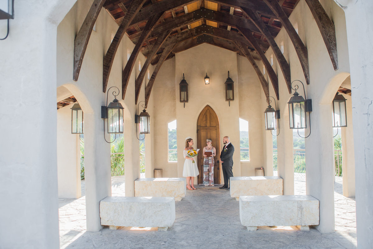 Chapel Dulcinea Elopement Photographer
